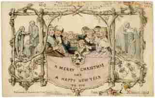 The First Christmas card