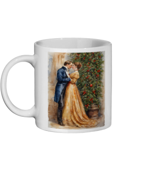 Ceramic Mug 11oz/325ml -  Kisses at Christmas