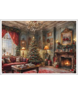 A Christmas Sitting Room